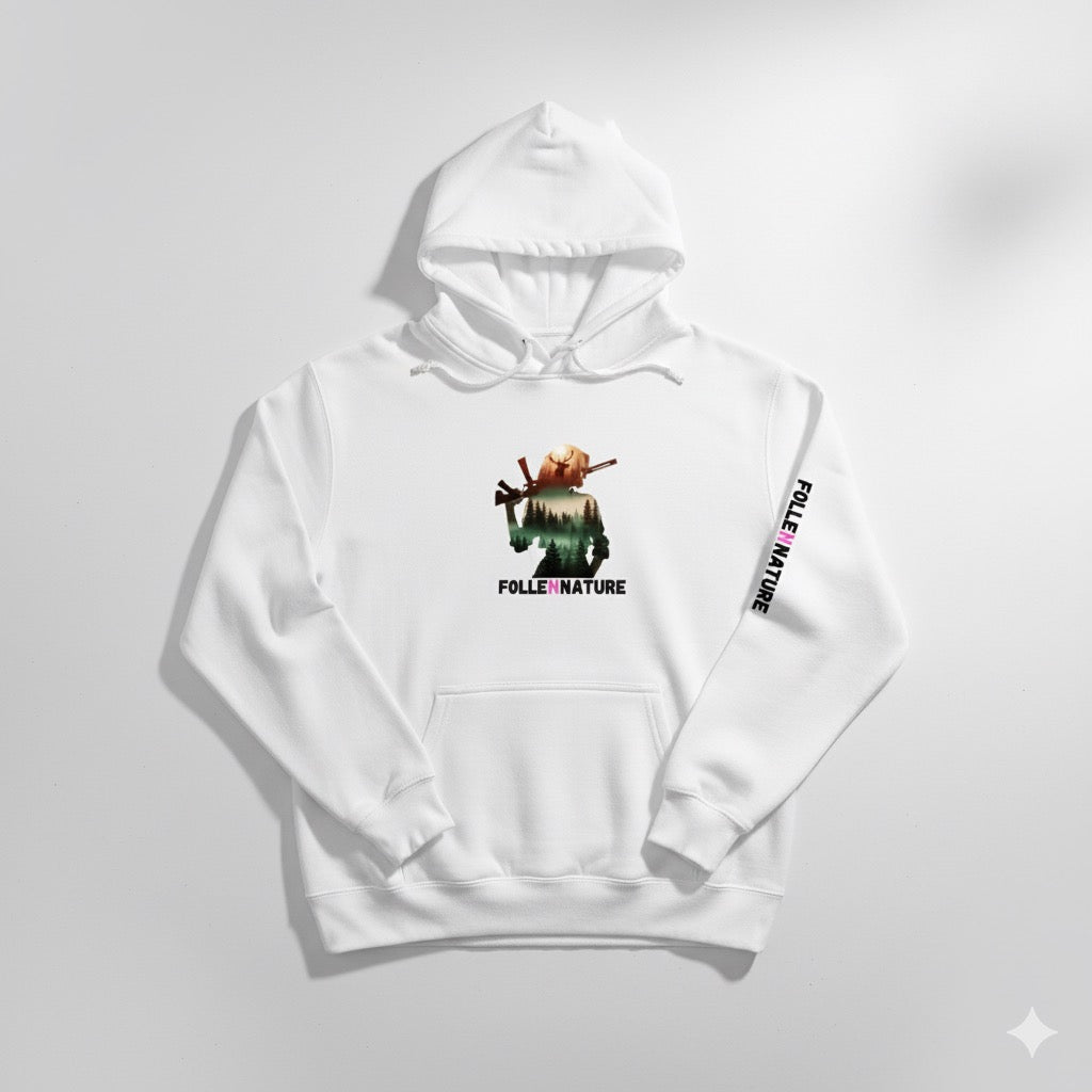 Hoodie blanc – Fraîcheur et simplicité