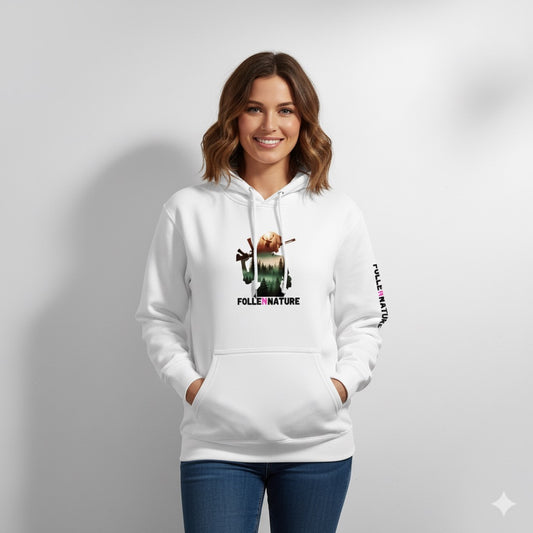 Hoodie blanc – Fraîcheur et simplicité