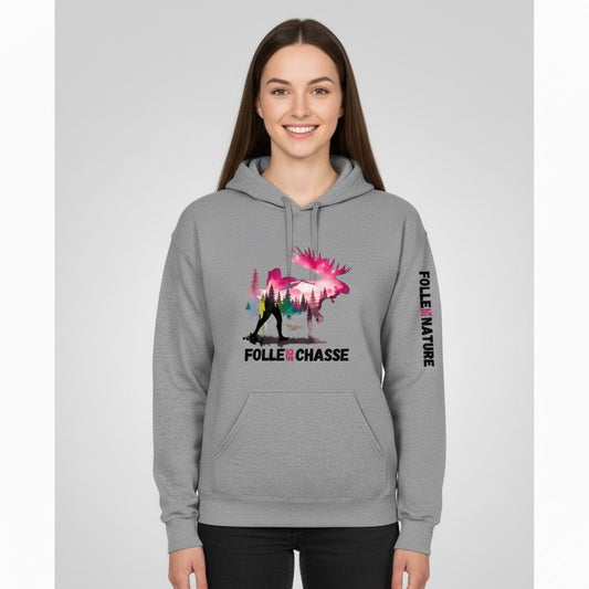 Hoodie gris – Élégance discrète