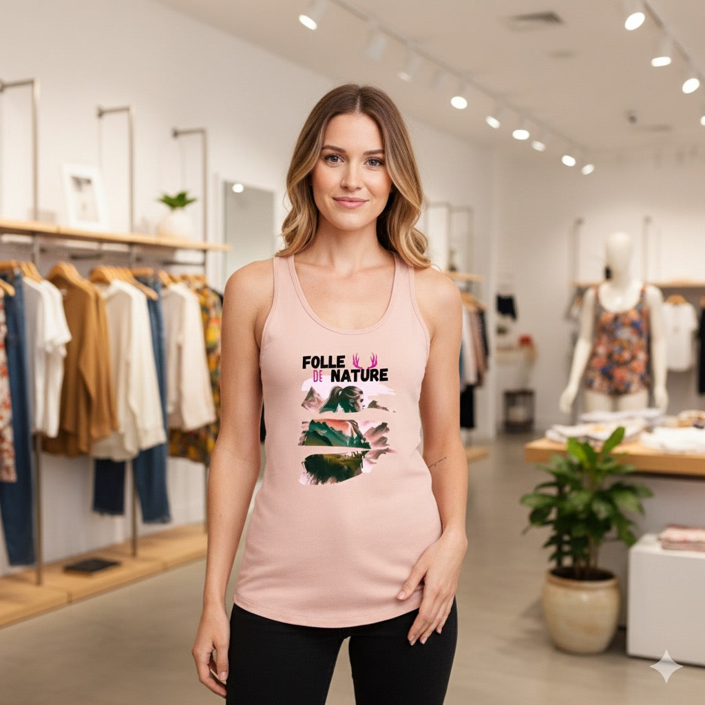 Camisole rose – Touche de poésie