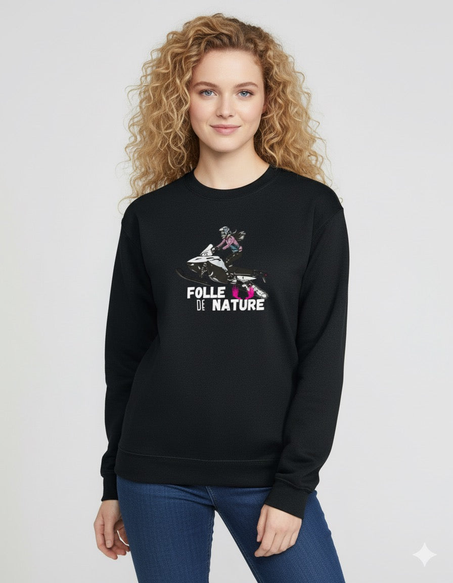 Crewneck noir – Intemporel & affirmé