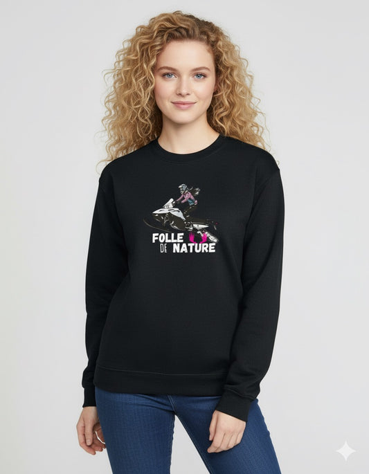 Crewneck noir – Intemporel & affirmé